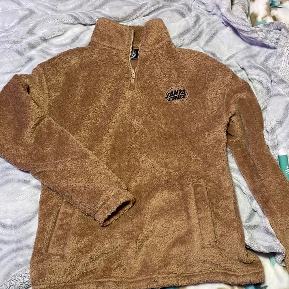 tan santa cruz sweater